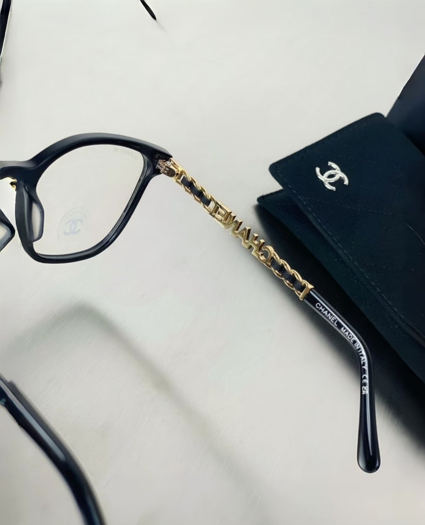 Lunettes unies mode haut de gamme
