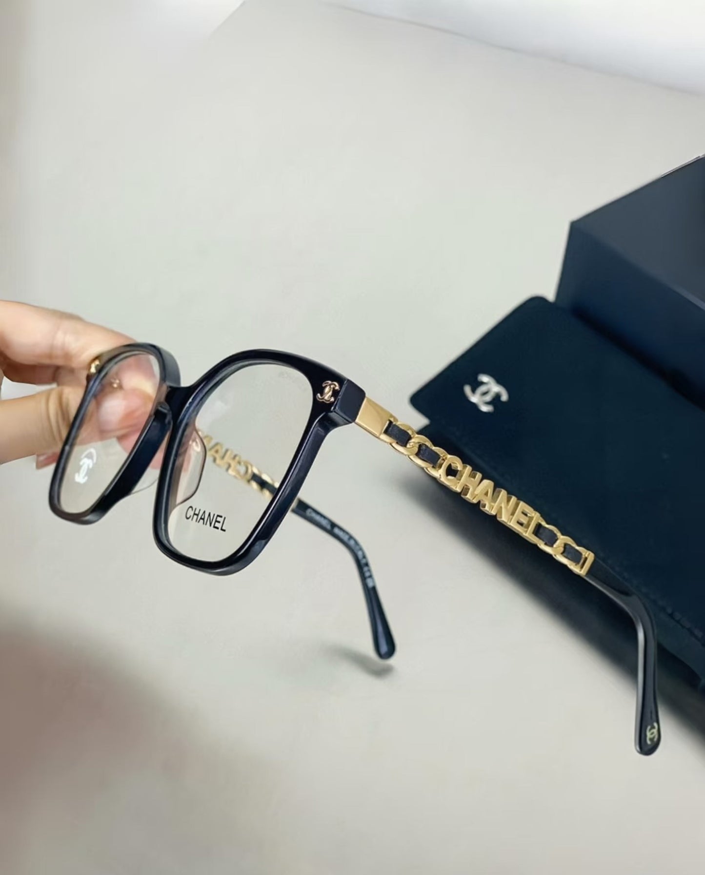 Lunettes unies mode haut de gamme