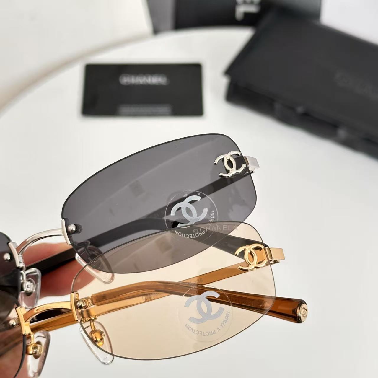 Ochelari de soare high-end fără rame