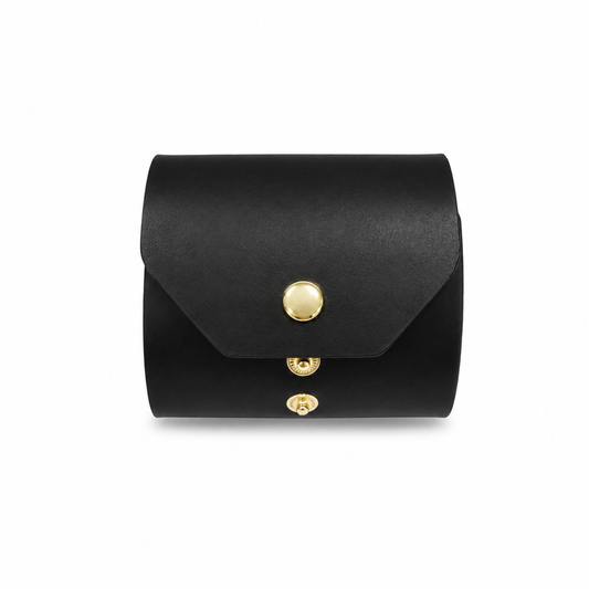 Portefeuille Cash Wrap en cuir fabriqué à la main — fin, minimal, essentiel