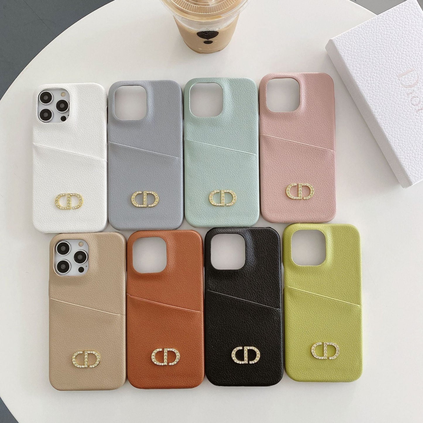 Módne kožené puzdro na iPhone