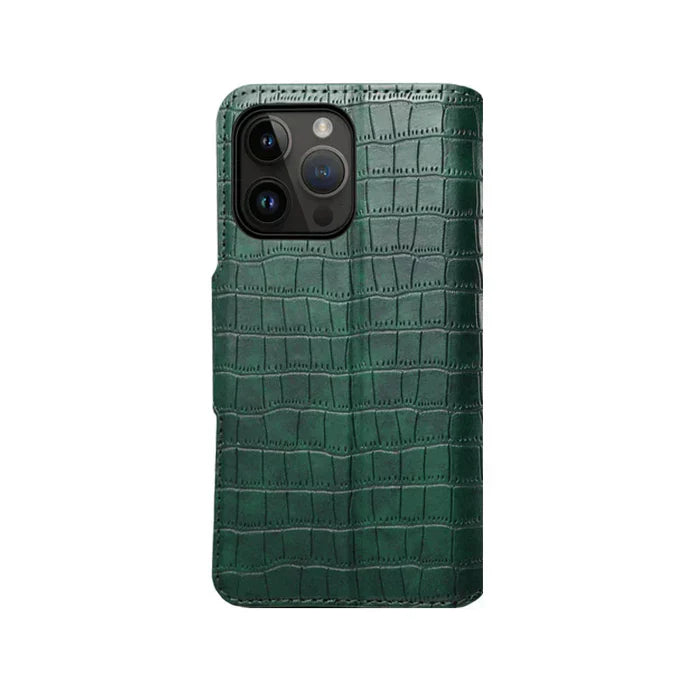 Pouzdro na iPhone s aligátorem a řemínkem
