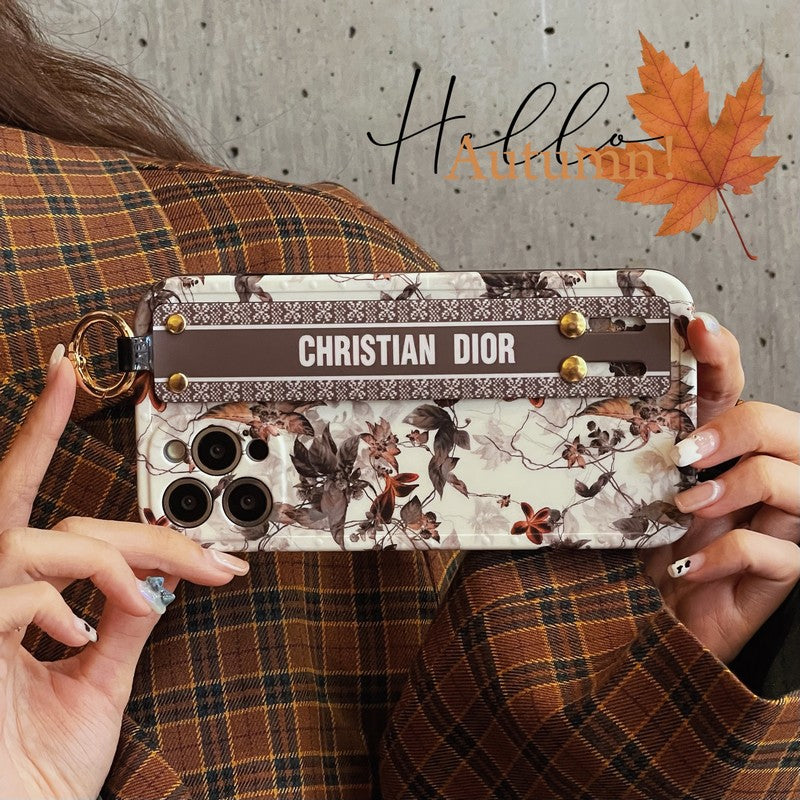 Muoti Maple Leaf -ranneke iPhone-kotelo
