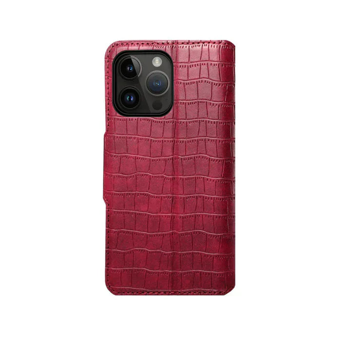 Pouzdro na iPhone s aligátorem a řemínkem