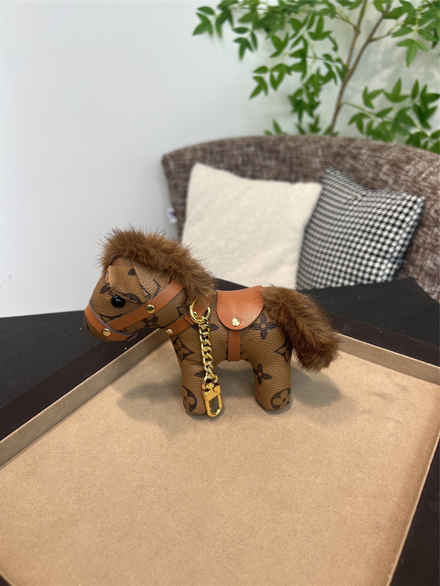 Pony Bag Charm Keychain