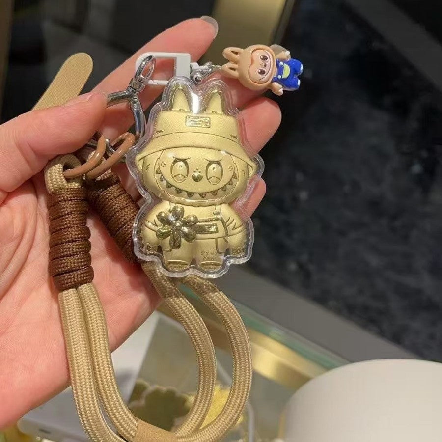 Breloc Gold Mini labubu