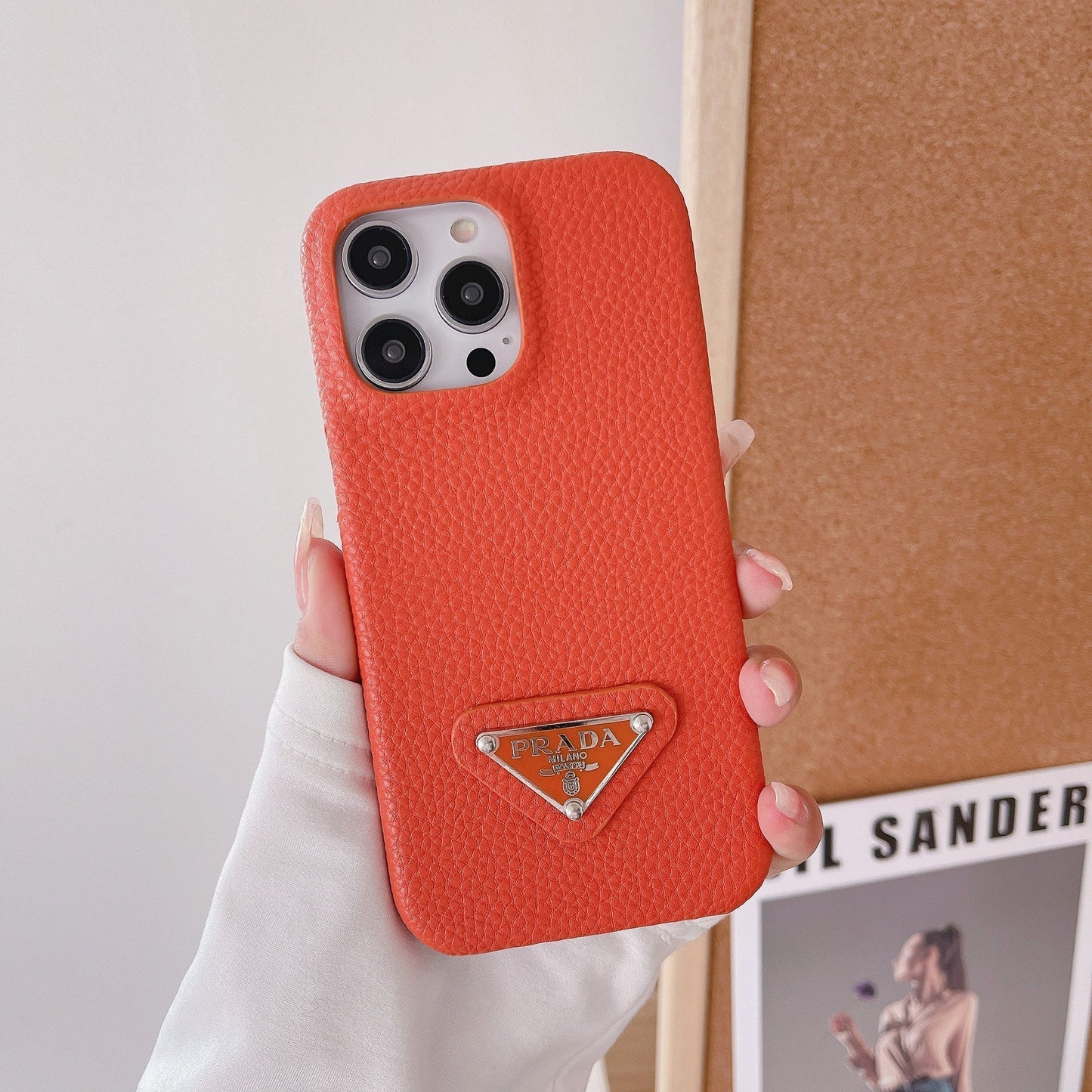 Custodia per iPhone in pelle di lusso