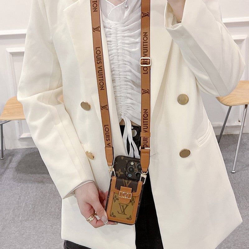 Sealbhóir Cárta Só Cás iPhone Crossbody