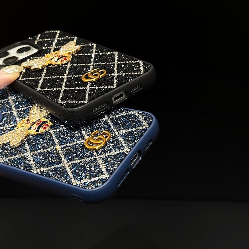 Premium Bee Diamond iPhone -kotelo