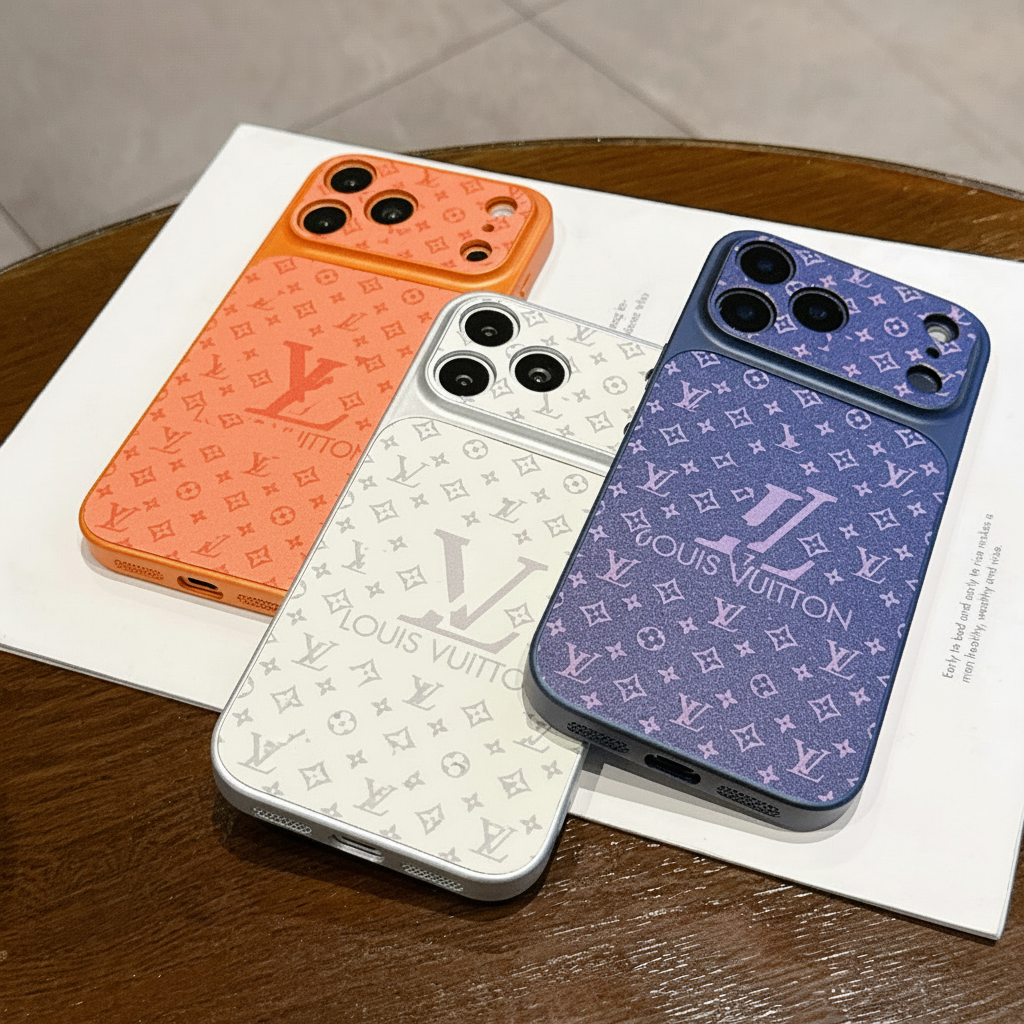 Coque iPhone de luxe à motif en relief