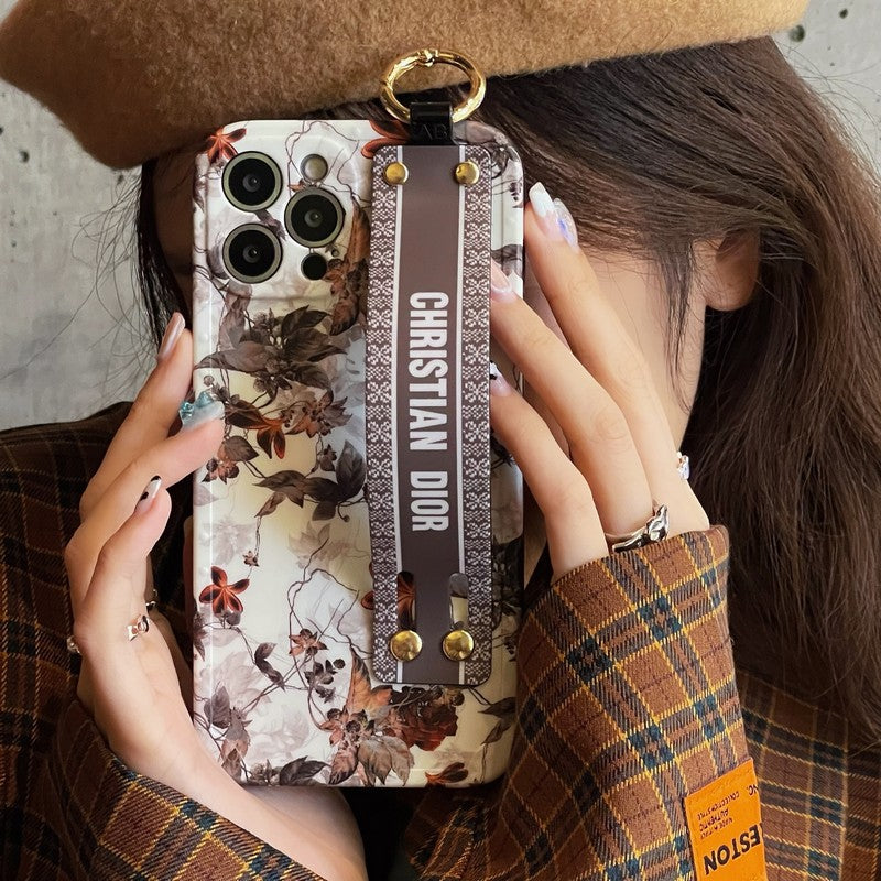 Muoti Maple Leaf -ranneke iPhone-kotelo