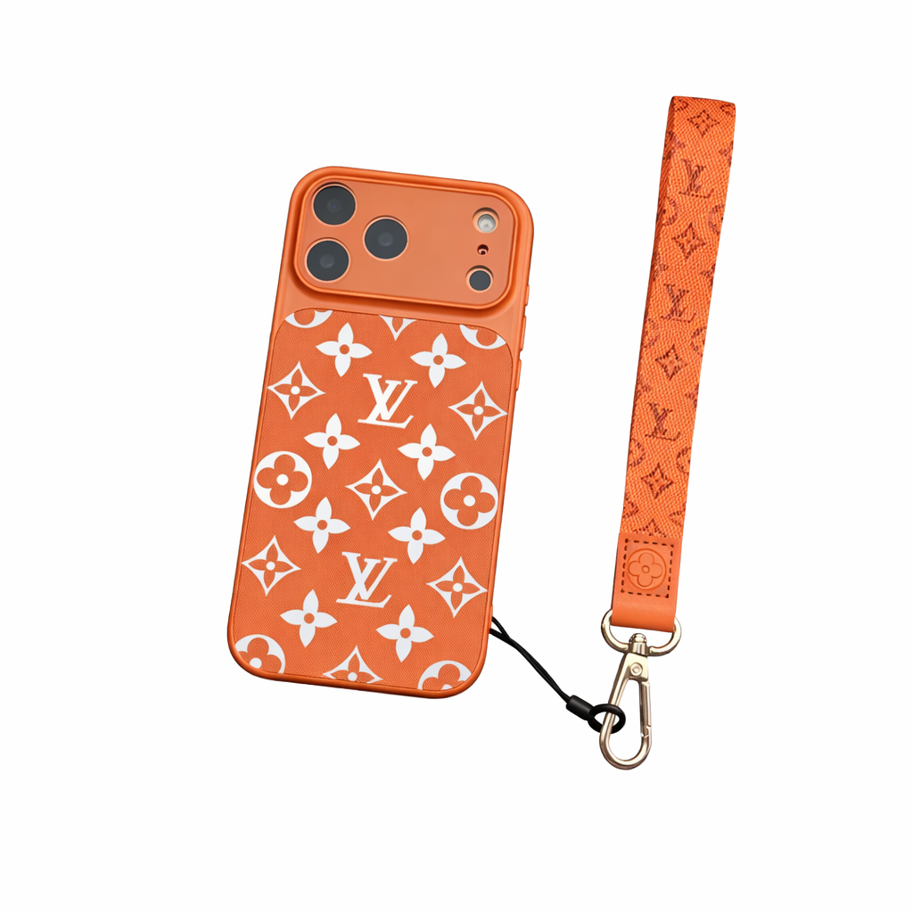 Leichte Luxus-Monogramm-Hülle mit magnetischem Design · iPhone 17 Neu