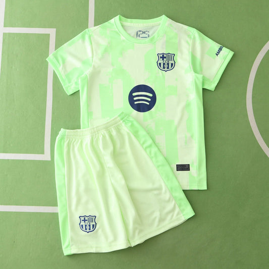 F.C. バルセロナ サード キッズ キット 24/25 シーズン