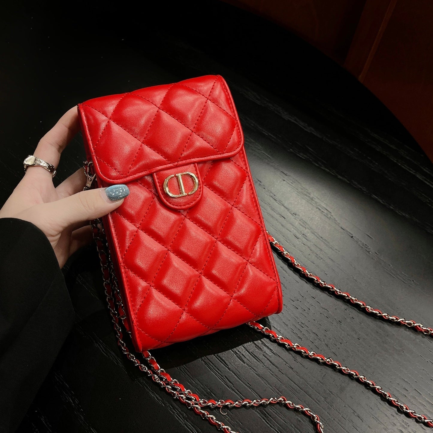 Kožna telefonska torba preko ramena