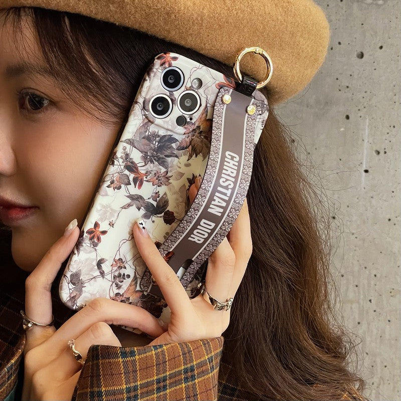Muoti Maple Leaf -ranneke iPhone-kotelo