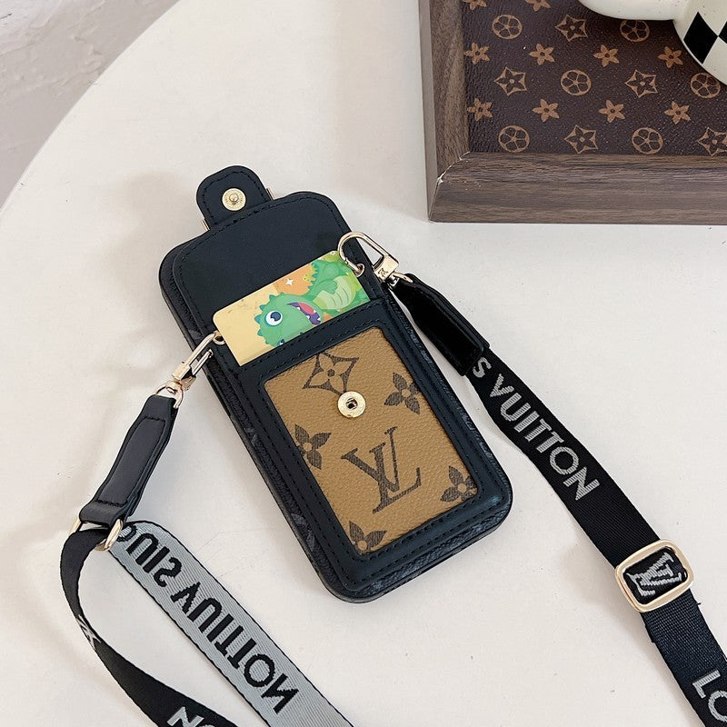 Sealbhóir Cárta Só Cás iPhone Crossbody