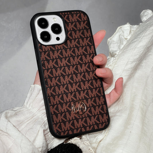 Πολυτελής Θήκη iPhone Καφέ-MKK240603