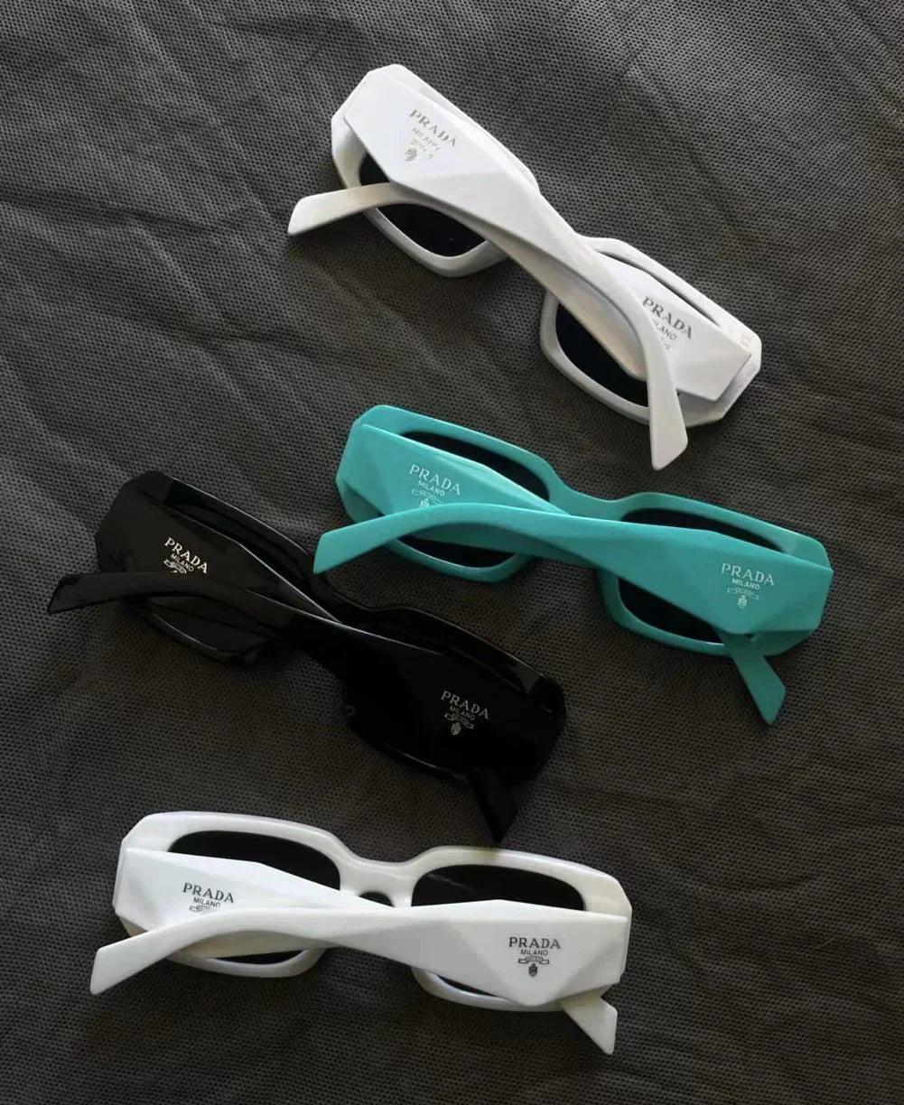 Polygonal retro unisex solbriller 8251