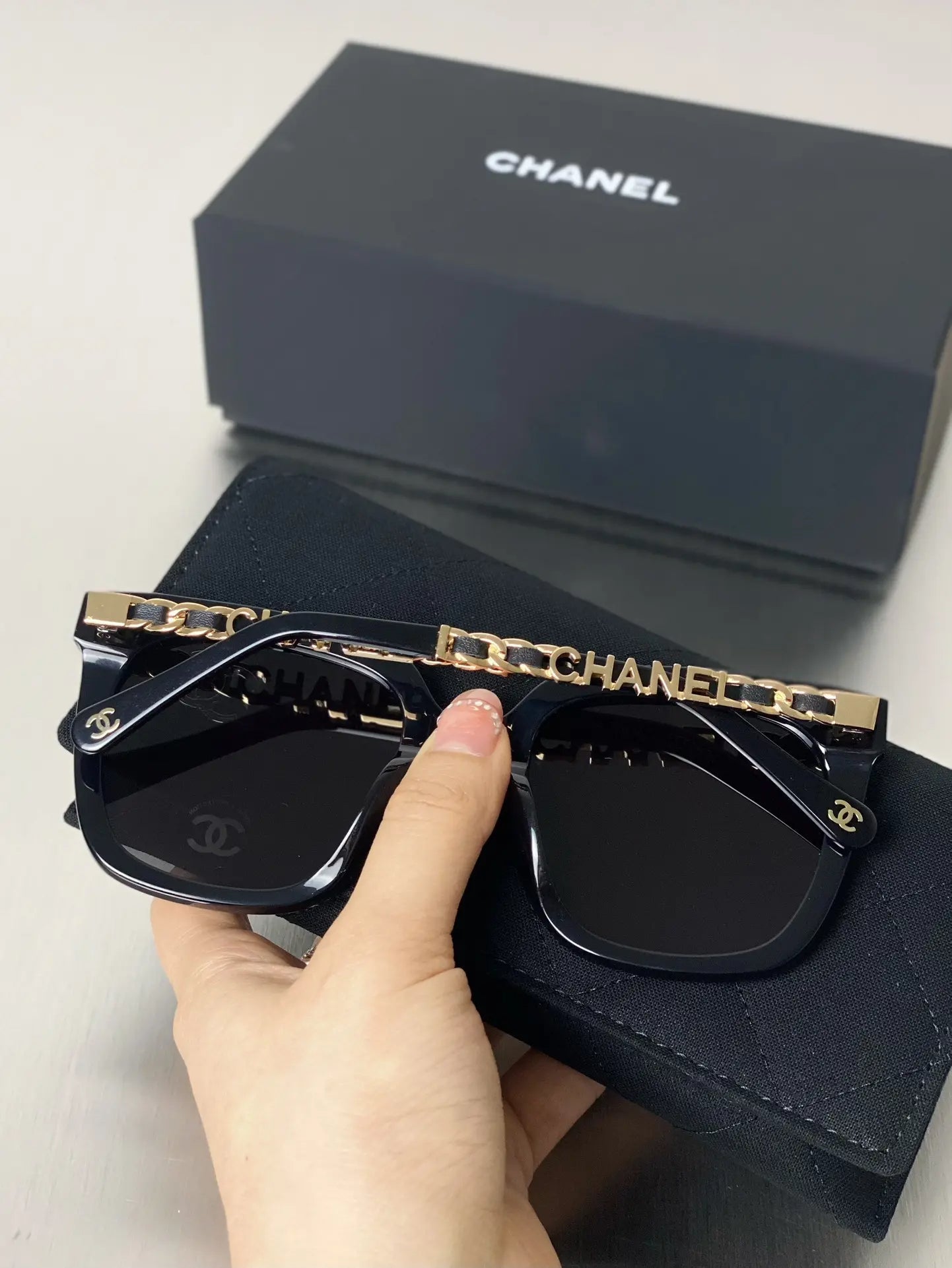 Lunettes unies mode haut de gamme