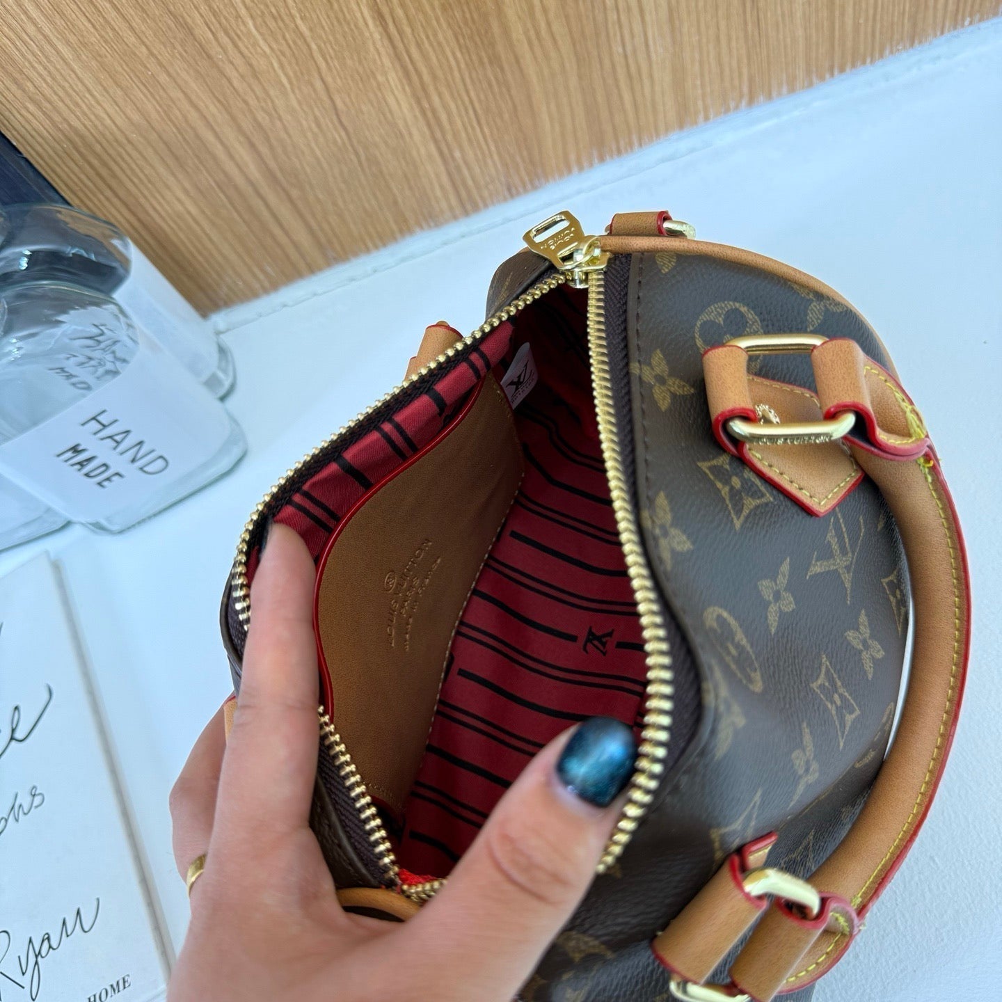 Klassisk Monogram Mini Barrel Bag