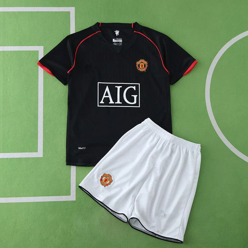Manchester United F.C.  Retro uit tenue voor kinderen seizoen 07/08