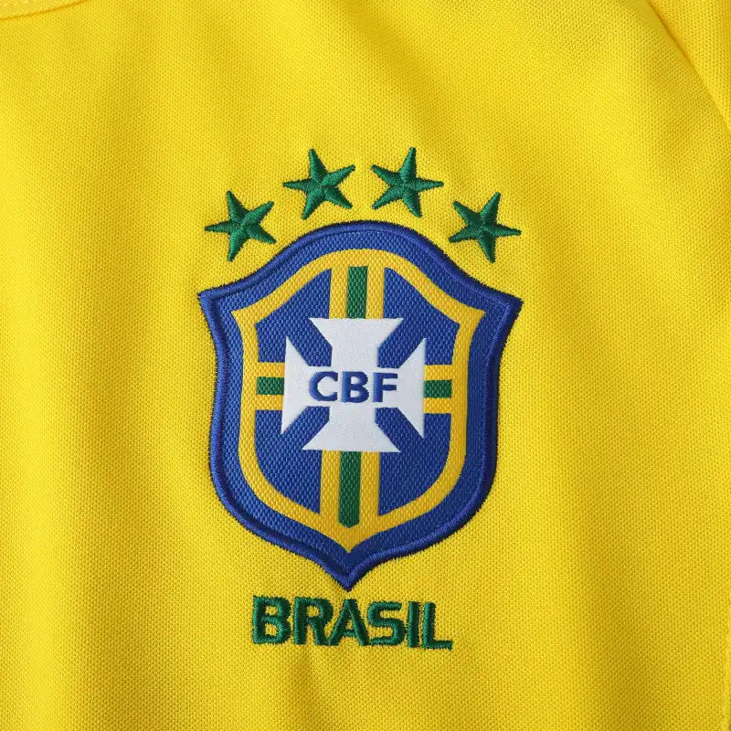 Brazil Home Retro säsongströja 2002