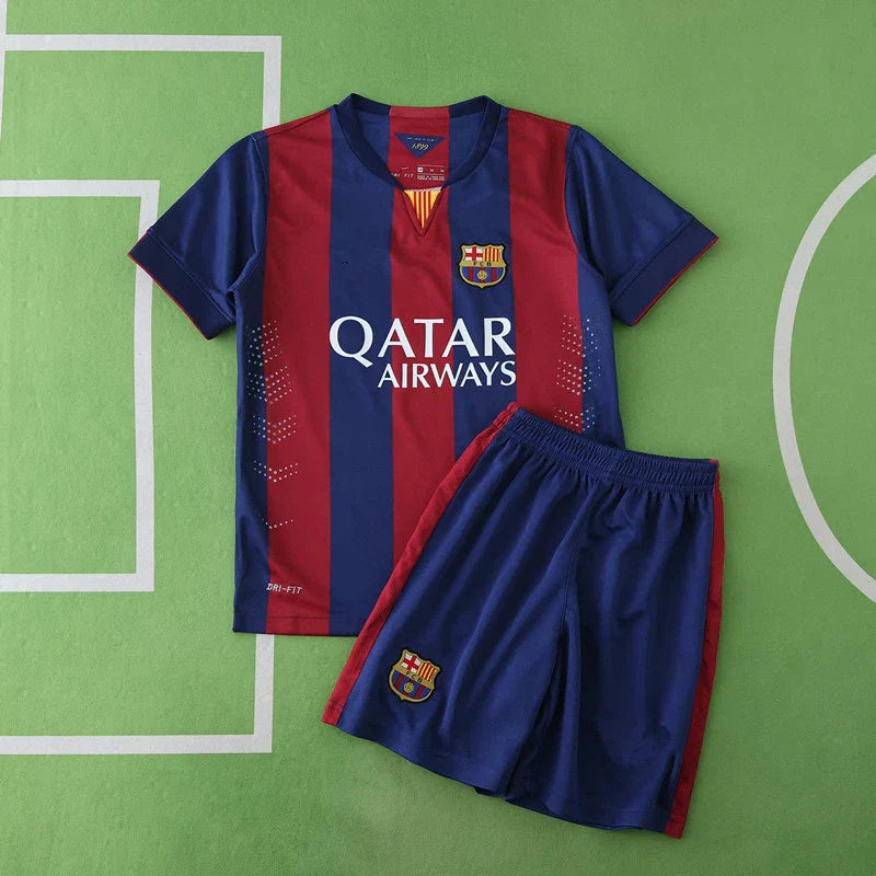 F.C. Equipación infantil retro del Barcelona Home Temporada 14/15