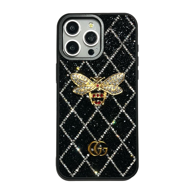 Premium Bee Diamond iPhone -kotelo