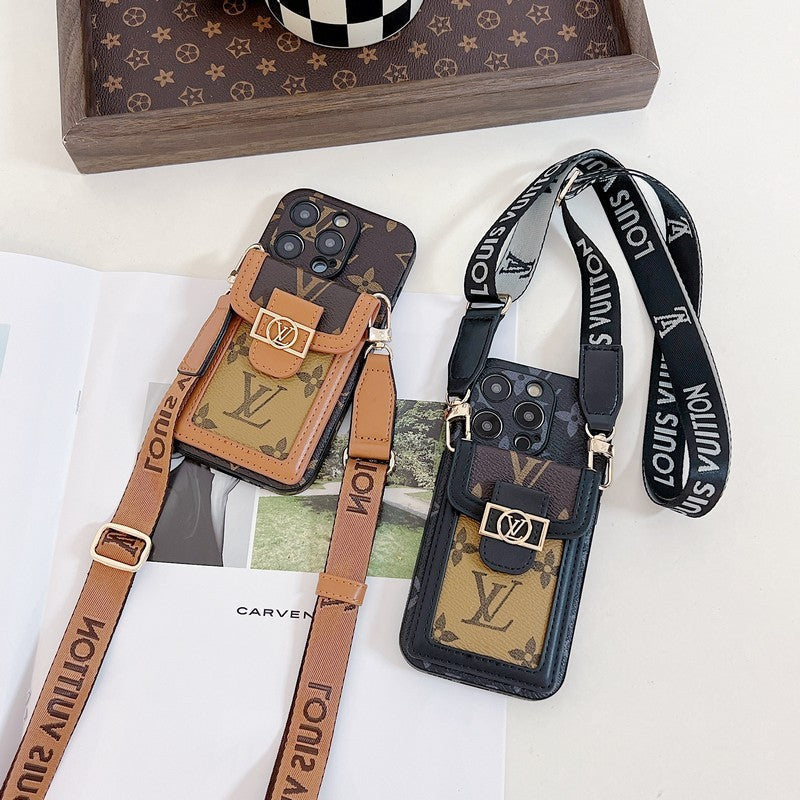 Sealbhóir Cárta Só Cás iPhone Crossbody
