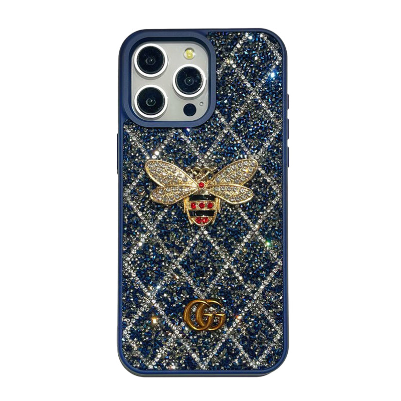 Premium Bee Diamond iPhone -kotelo