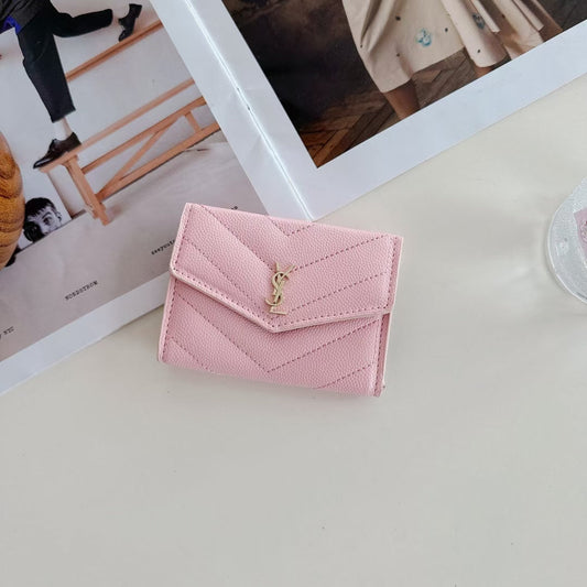 Mini bolsa luxuosa com porta-cartões