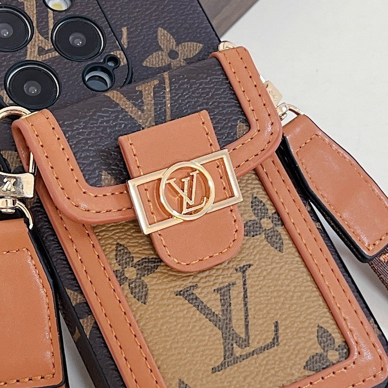 Sealbhóir Cárta Só Cás iPhone Crossbody
