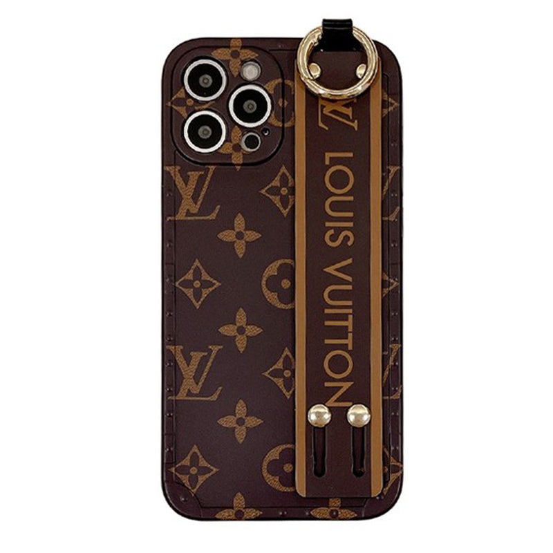 Luxusné hnedé puzdro na iPhone