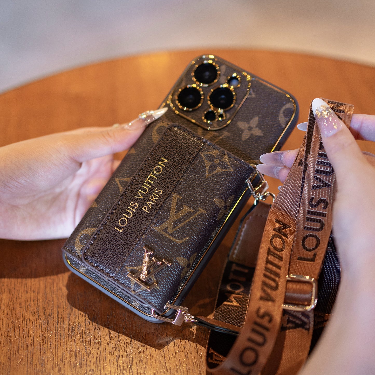 New Classic Luxury Card Holder Phone Case  02