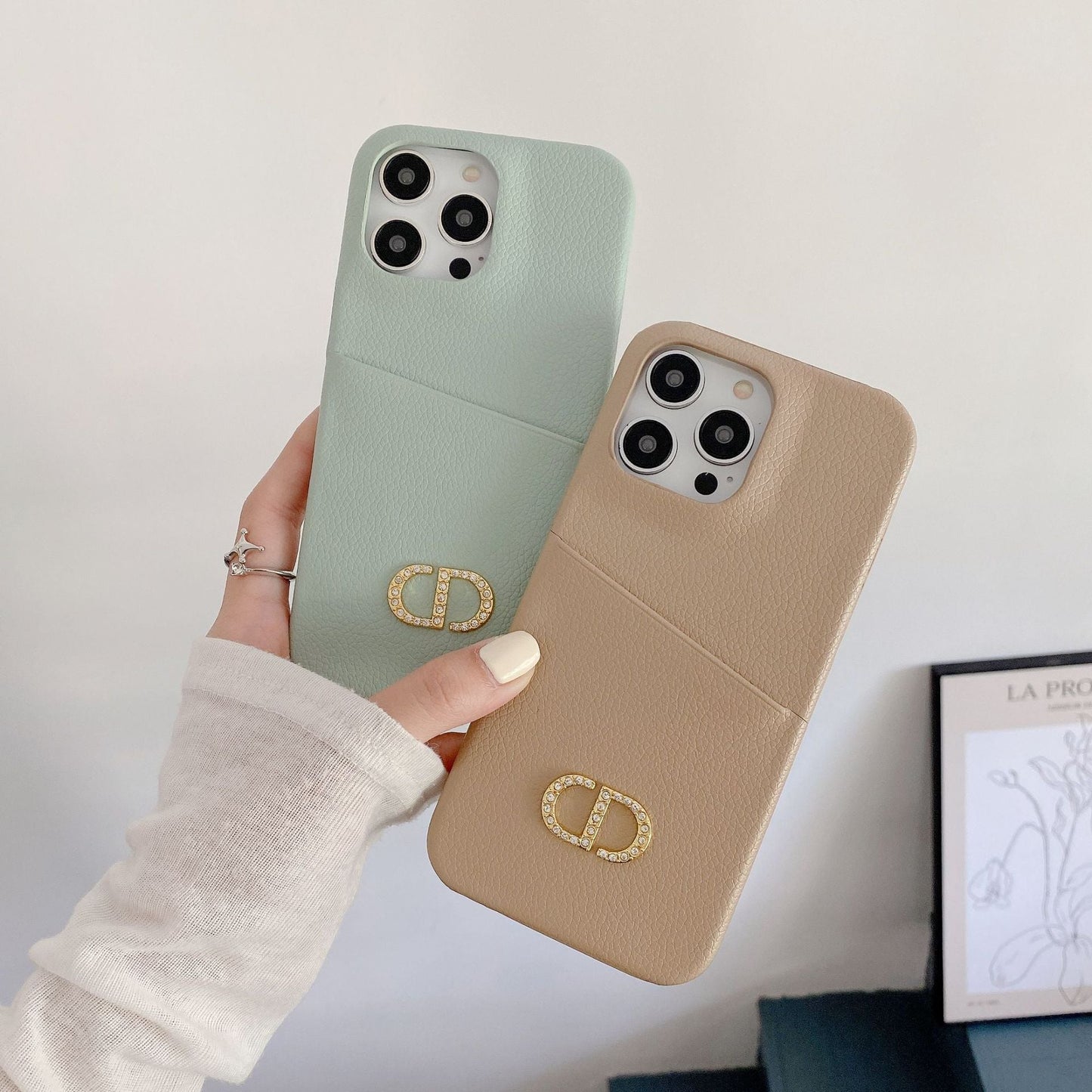 Módne kožené puzdro na iPhone