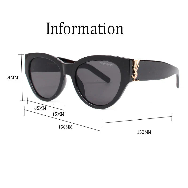 Ochelari de soare de lux cu cadru mare Y-019