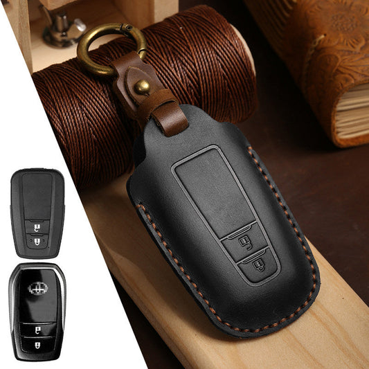 Top Grain Leather θήκη κλειδιών Toyota