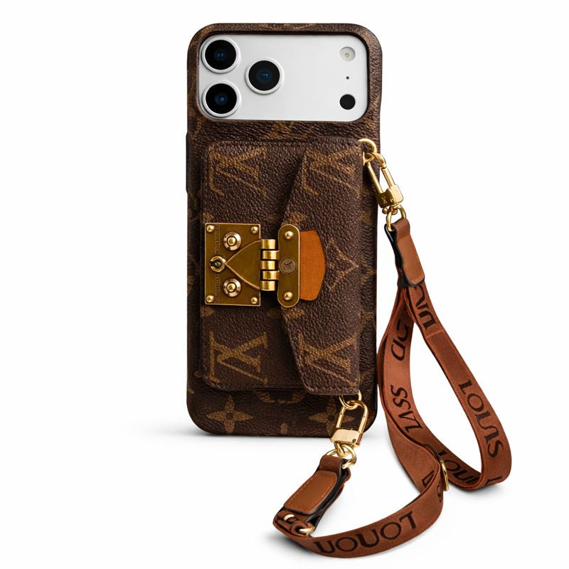 Capa Carteira Crossbody para iPhone 17