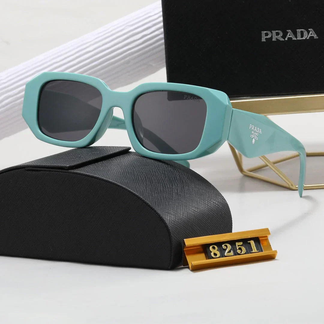Monikulmaiset Retro Unisex -aurinkolasit 8251