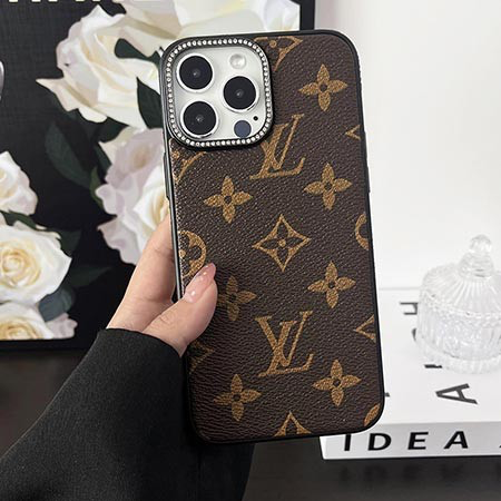 高級感のあるファブリックスパークルサラウンドiPhoneケース
