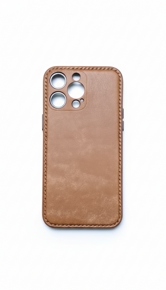 Δερμάτινη θήκη iPhone Full Grain Unibody – The Art of Pure Leather Craft
