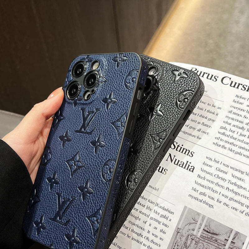 Ylellinen värillinen nahkainen iPhone-kotelo
