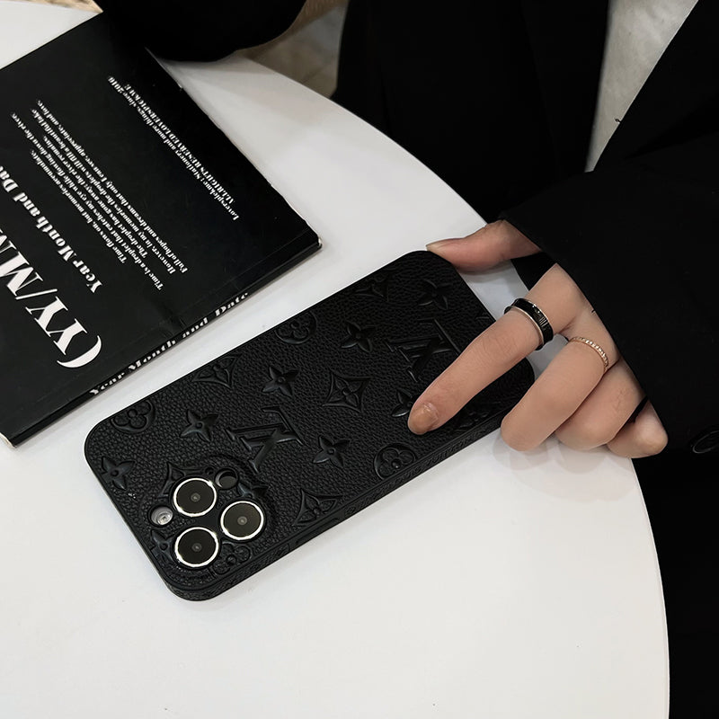 Ylellinen värillinen nahkainen iPhone-kotelo