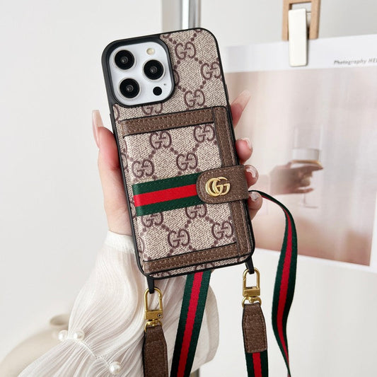 Premium Card Bag Chain Classic iPhone-kotelo