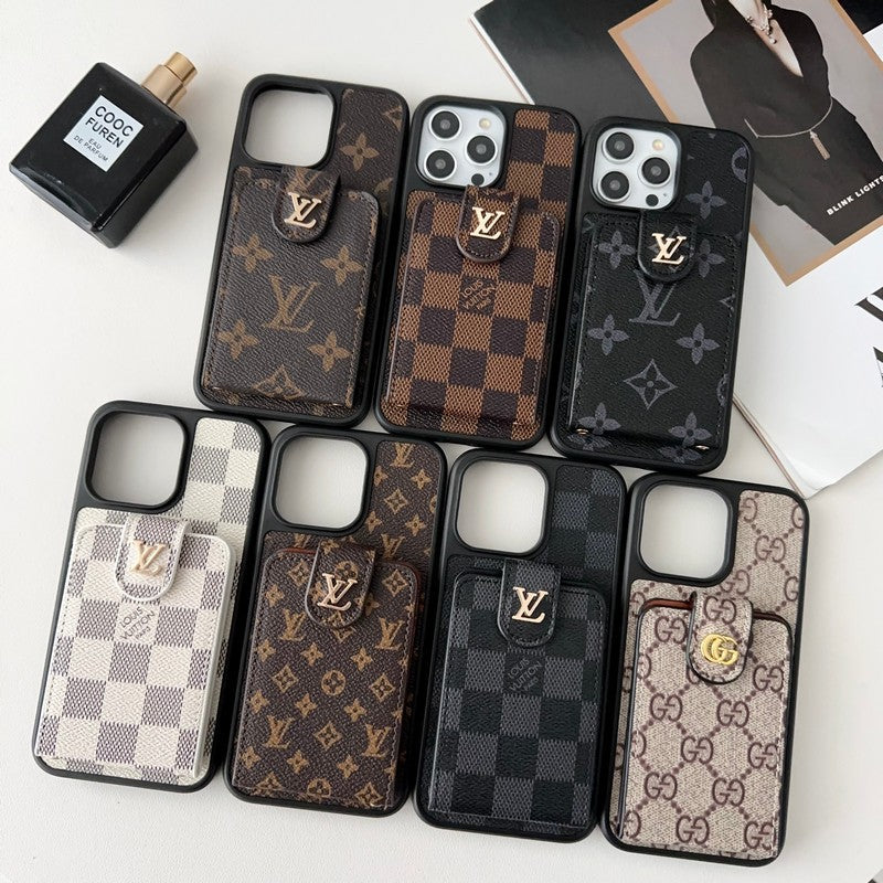 Luxuriöse iPhone-Hülle mit klassischer Kartentasche