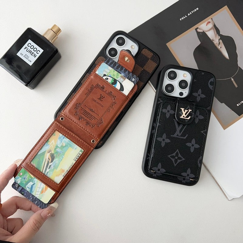 Luxuriöse iPhone-Hülle mit klassischer Kartentasche