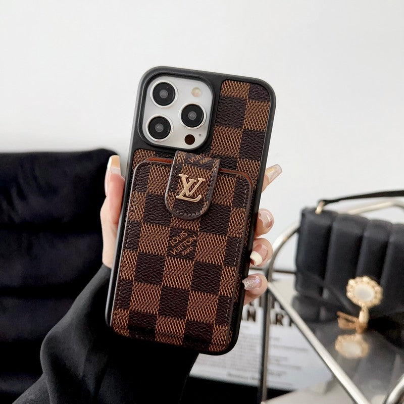 Luxuriöse iPhone-Hülle mit klassischer Kartentasche