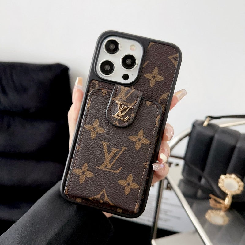 Luxuriöse iPhone-Hülle mit klassischer Kartentasche