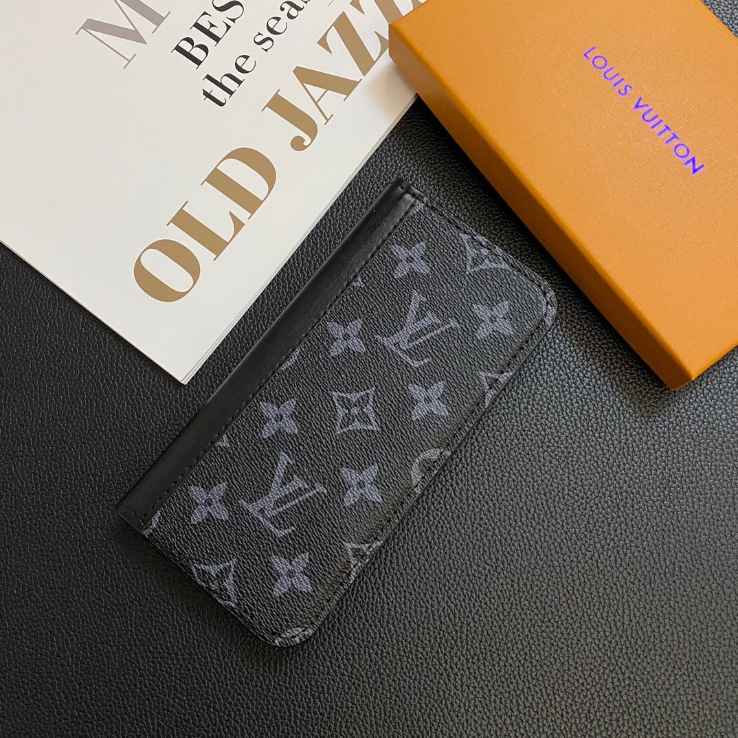 MONOGRAM USNJEN OVITEK ZA KARTICE GALAXY CASE ZA SAMSUNG