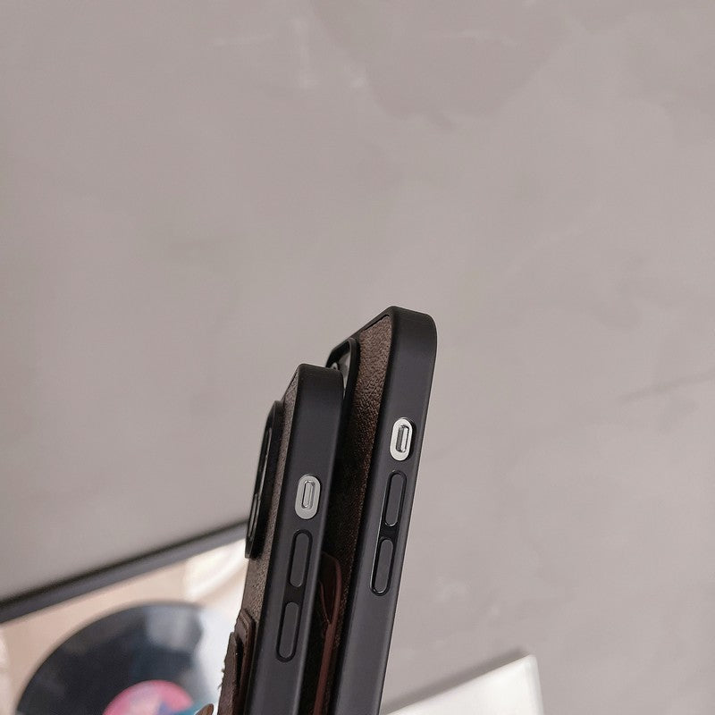 Husă clasică pentru iPhone din piele